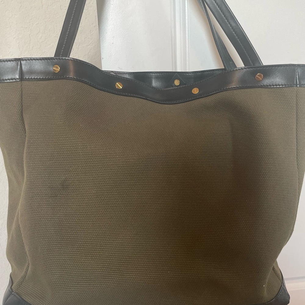 TOM FORD CANVAS T SCREW TOTE BAG - Picture 3 of 8